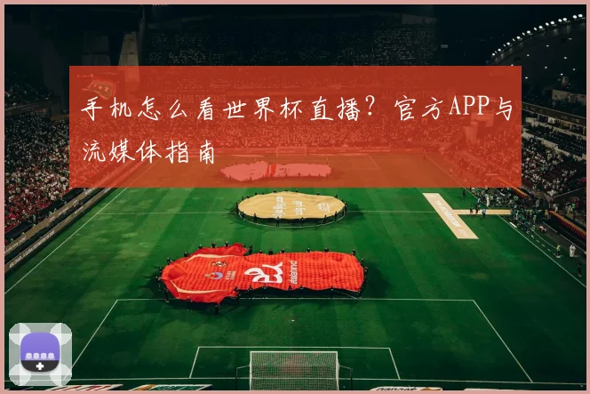 手机怎么看世界杯直播？官方APP与流媒体指南